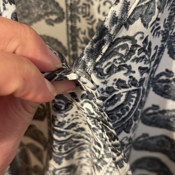 Elan Paisley Print Romper - Picture 6 of 10